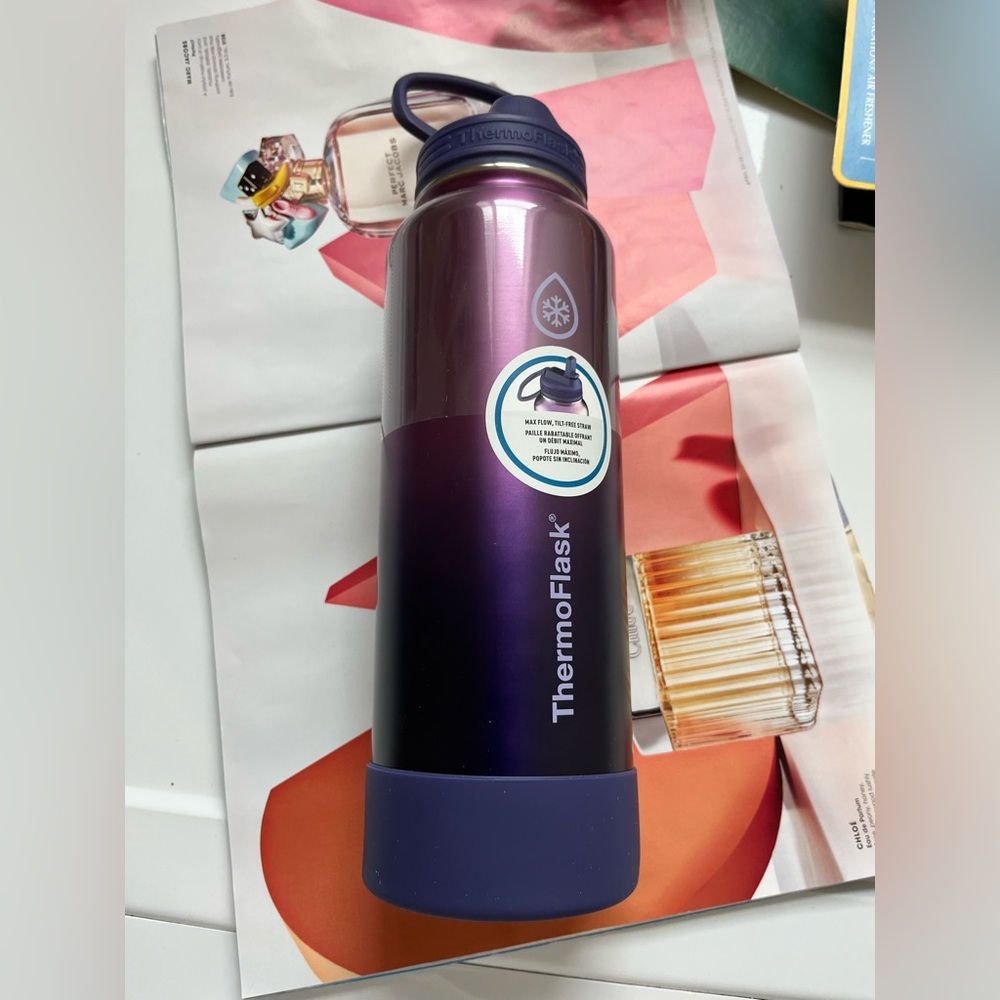 Thermoflask 40oz Stainless Steel Insulated Water Bottles with Spout Lid new